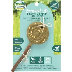 Oxbow Enriched Life Timothy Apple Lollipop Small Animal Chew