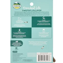 Oxbow Enriched Life Timothy Apple Lollipop Small Animal Chew