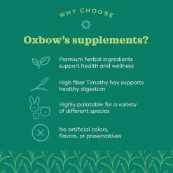 Oxbow Natural Science Urinary Support Supplement For Small Animals (60 ct)