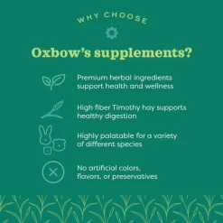 Oxbow Natural Science Vitamin C Supplement For Small Animals (60 ct)
