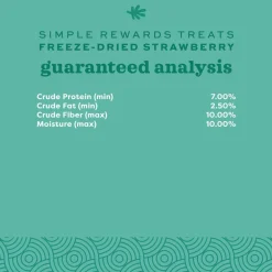 Oxbow Simple Rewards Freeze Dried Strawberry Small Animal Treats (0.5 oz)