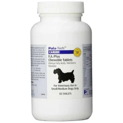 Pala-Tech Canine F.A./Plus for Small and Medium Dogs (60 chewable tablets)