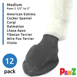 Pawz Boots For Dogs, Large