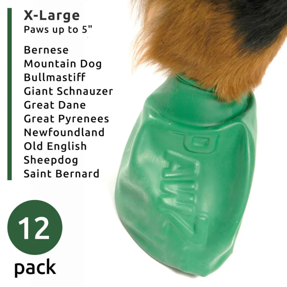 Pawz Boots For Dogs, X-Large