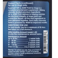 PeakTails Hip & Joint Plus for Dogs