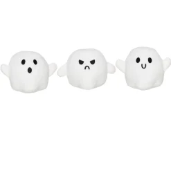 Pearhead Halloween Ghosts Dog Toys, Set of 3