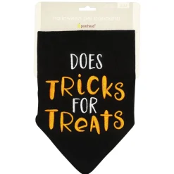 Pearhead Trick or Treat Dog Halloween Bandana, Small/Medium