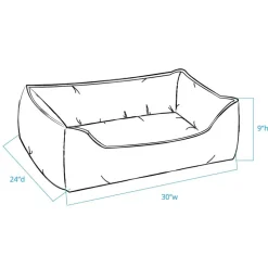 Pendleton Glacier National Park Kuddler Pet Bed