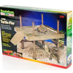 Penn-Plax Bask Platforangem Turtle Pier Basking Platform