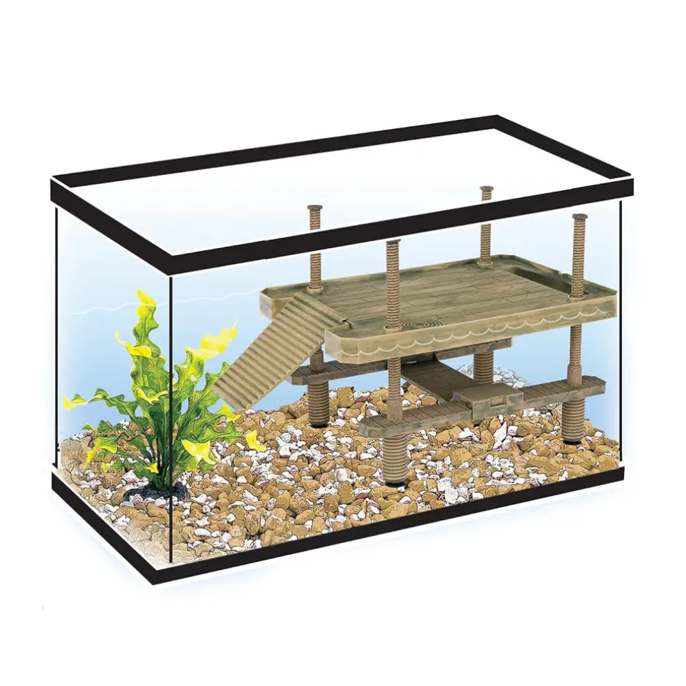 Penn-Plax Bask Platforangem Turtle Pier Basking Platform