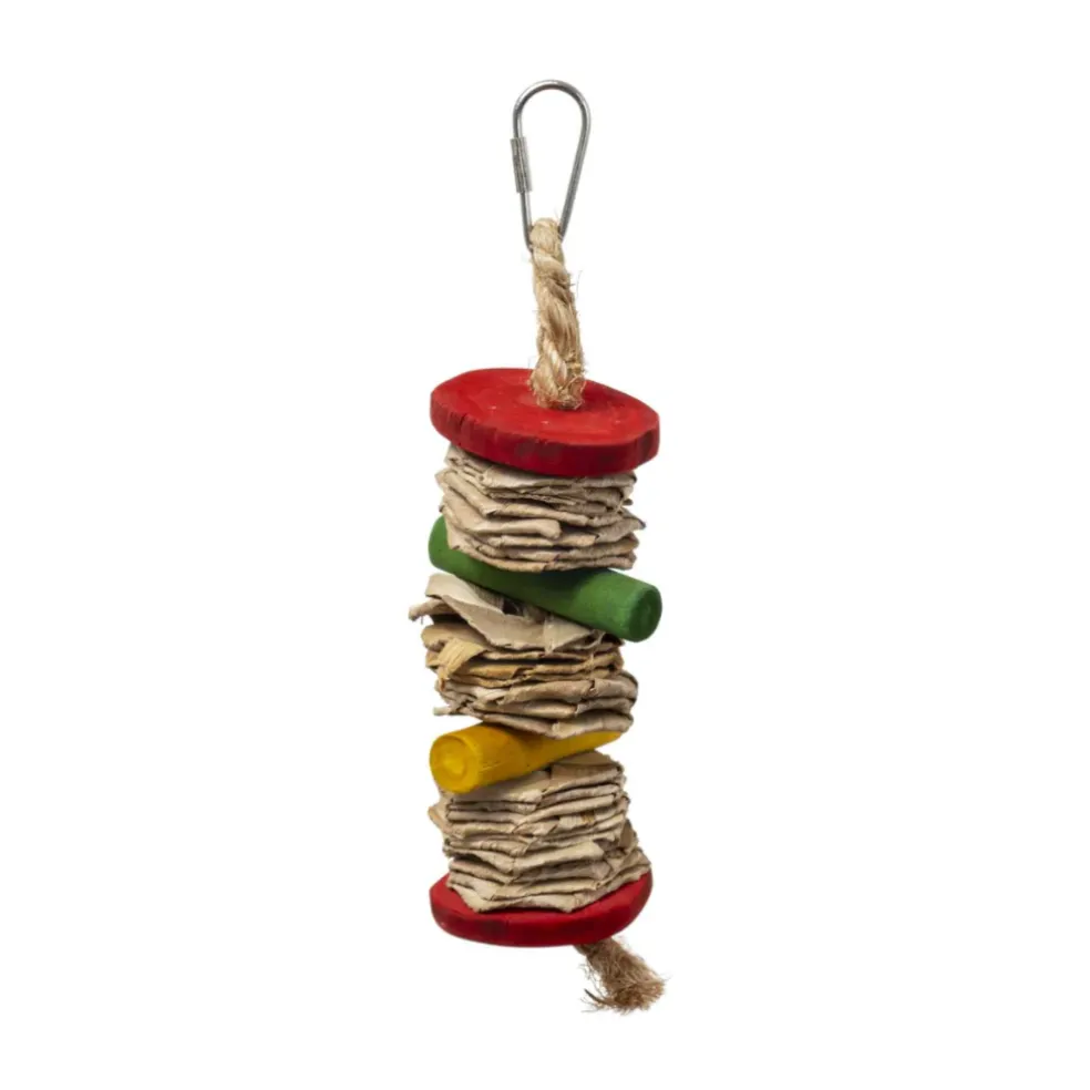 Pervue Pet Playfuls Banana Stack Bird Toy