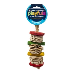 Pervue Pet Playfuls Banana Stack Bird Toy