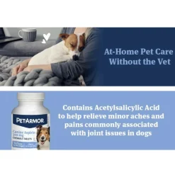 PetArmor Aspirin Pain Reliever Tab For Large & XL Dogs (120 Count)