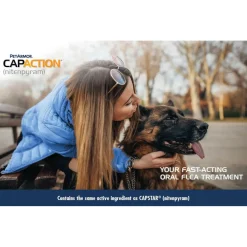 PetArmor CapAction Oral Flea Treatment Tabs For Dogs >25LB (6 Count)