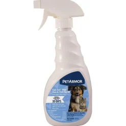 PetArmor Fast Act Plus Flea & Tick Spray for Dogs & Cats (16 oz)