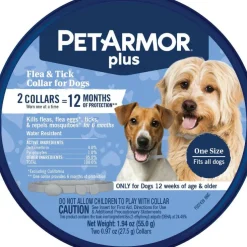 PetArmor Plus Flea & Tick Collar for Dogs