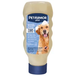 PetArmor Plus Flea & Tick Oatmeal Shampoo for Dogs (18 oz)