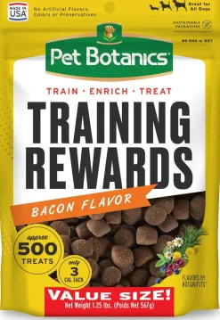 Pet Botanics Training Rewards Soft & Chewy Bacon Flavor Dog Treats (20 oz)