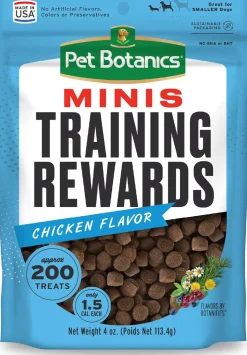 Pet Botanics Training Rewards Mini Soft & Chewy Chicken Flavor Dog Treats