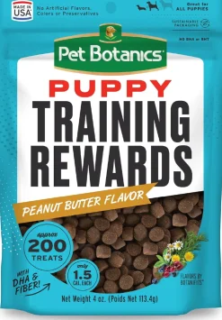 Pet Botanics Training Rewards Soft & Chewy Peanut Butter Puppy Bites (4 oz)