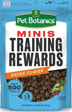 Pet Botanics Training Rewards Mini Soft & Chewy Bacon Flavor Dog Treats