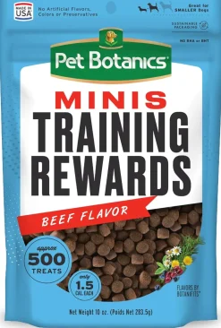 Pet Botanics Training Rewards Mini Soft & Chewy Beef Flavor Dog Treats