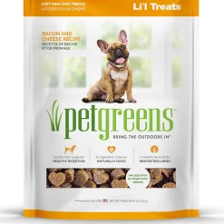 Pet Greens Li'l Treats Bacon Cheese Soft Mini Dog Treats, 6-oz