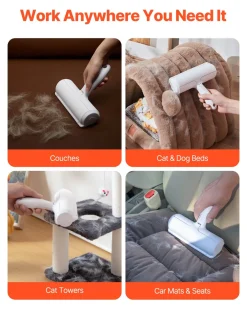 Pet Hair Remover and Reusable Lint Roller