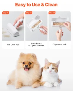 Pet Hair Remover and Reusable Lint Roller