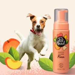 Pet Head Quick Fix Foam No-Rinse and Quick-Drying Shampoo for Dogs (6.7 oz)