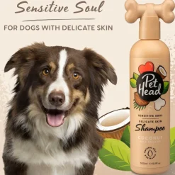 Pet Head Sensitive Soul Hypoallergenic and Moisturizing Shampoo For Dogs (16 oz)