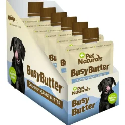Pet Naturals BusyButter Calming Peanut Butter for Dogs (1.5 oz x 6 pouches)