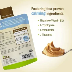 Pet Naturals BusyButter Calming Peanut Butter for Dogs (1.5 oz x 6 pouches)