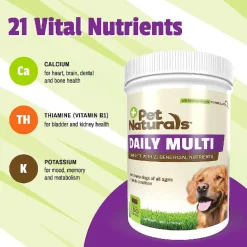 Pet Naturals Daily Multi Chews for Dogs