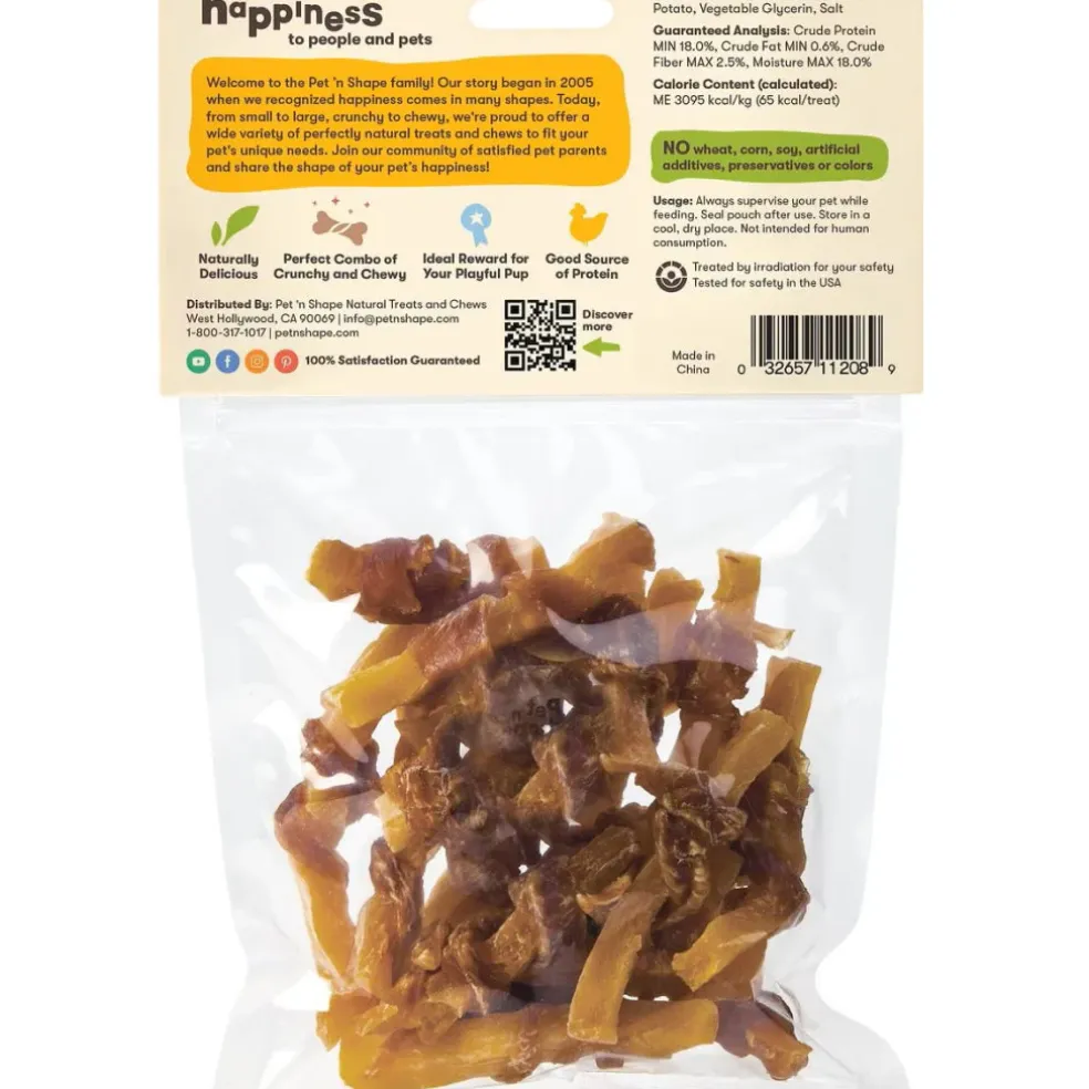 Pet 'n Shape Chick 'n Sweet Potato Jerky Wrapped Treats For Dogs (8 oz)