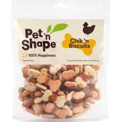 Pet ‘n Shape Chik 'n Biscuits Jerky Wrapped Treats For Dogs (16 oz)
