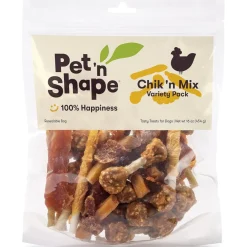 Pet ‘n Shape Chik ‘n Mix Variety Pack Treats For Dogs (16 oz)