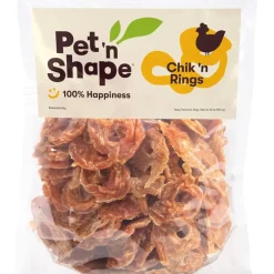 Pet 'n Shape Chik 'n Rings Jerky Treats For Dogs (2 lb)