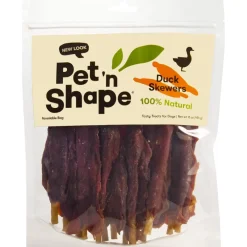 Pet 'n Shape Duck Skewers Treats For Dogs (16 oz)