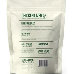 360 Pet Nutrition Chicken Liver Freeze-Dried Raw Dog Food, 4-oz