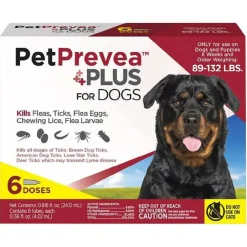 PetPrevea Plus Topical Treatment for Dogs 89-132 lbs