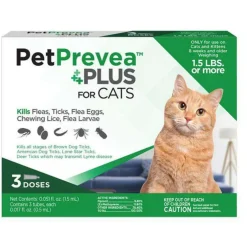 PetPrevea Plus Topical Treatment for Cats over 1.5 lbs