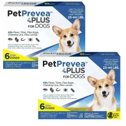 PetPrevea Plus Topical Treatment for Dogs 23-44 lbs