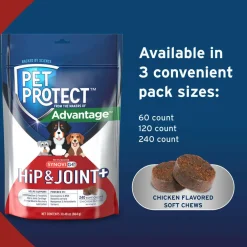 Pet Protect Hip & Joint Synovi G4 for Dogs, Chicken Flavor