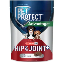 Pet Protect Hip & Joint Synovi G4 for Dogs, Chicken Flavor