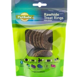Petsafe Busy Buddy Natural Rawhide Rings Dog Treats