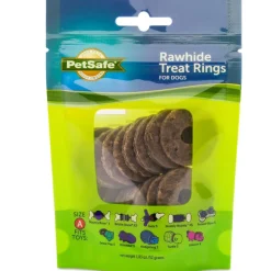 Petsafe Busy Buddy Natural Rawhide Rings Dog Treats