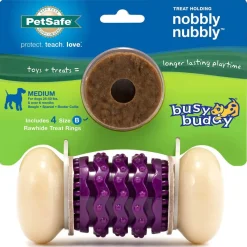 Petsafe Busy Buddy Nobbly Nubbly Treat Dispensing Dog Chew Toy