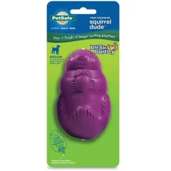 Petsafe Busy Buddy Squirrel Dude Treat Dispenser Dog Chew Toy