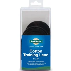PetSafe Cotton Dog Training Lead, Black